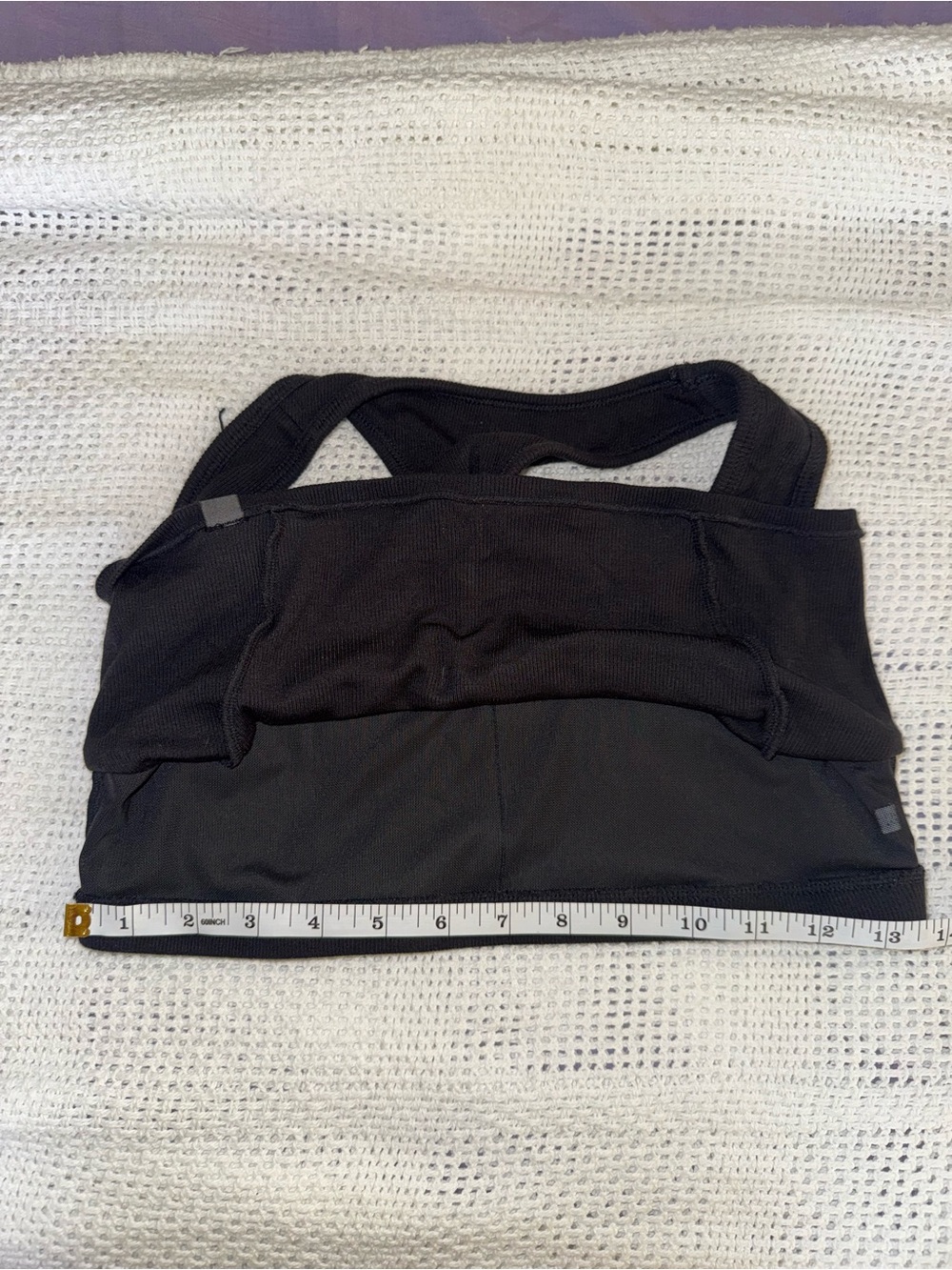 Oner Active  Mellow Rib Square Neck Bra - Picture 5 of 5
